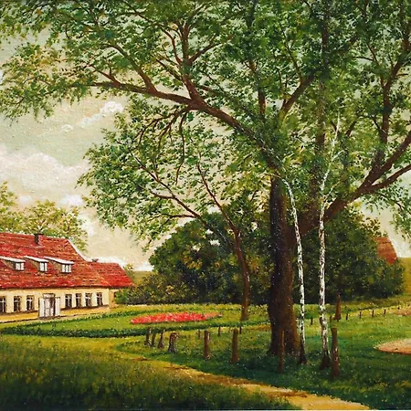 Gut Rattelvitz Galerie E, Hochwertig, Sauna, Kamin, Etankstelle, Spielscheune, 15.000qm Park Land Apartment